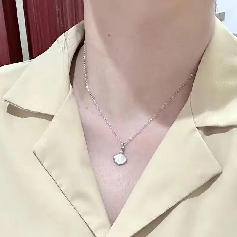 Silver Butterfly Fairy Necklace with Clavicle Chain — feature 3