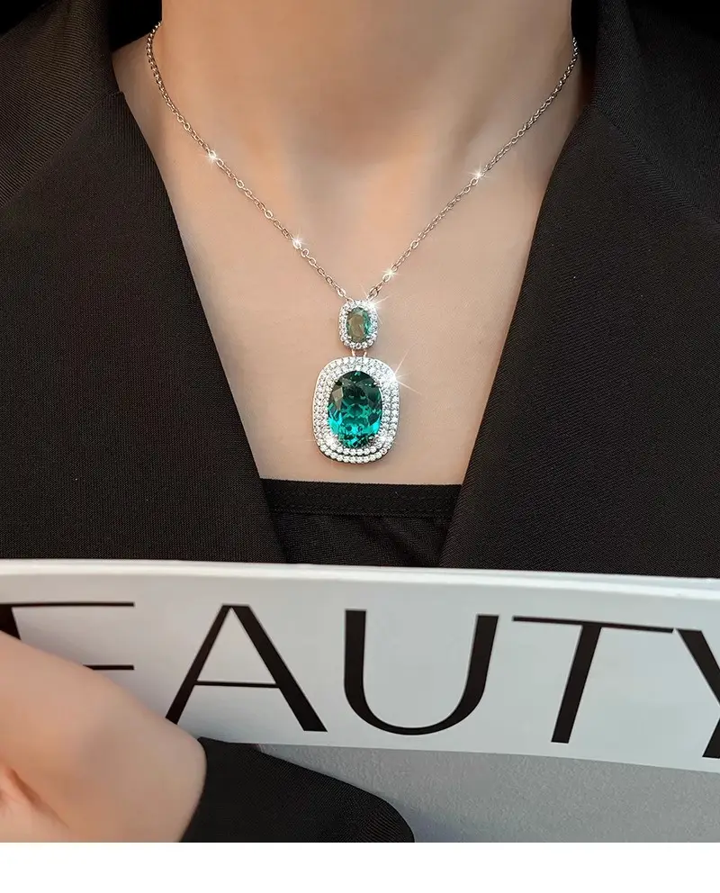 Green Crystal Treasure Ring for Women — feature 10