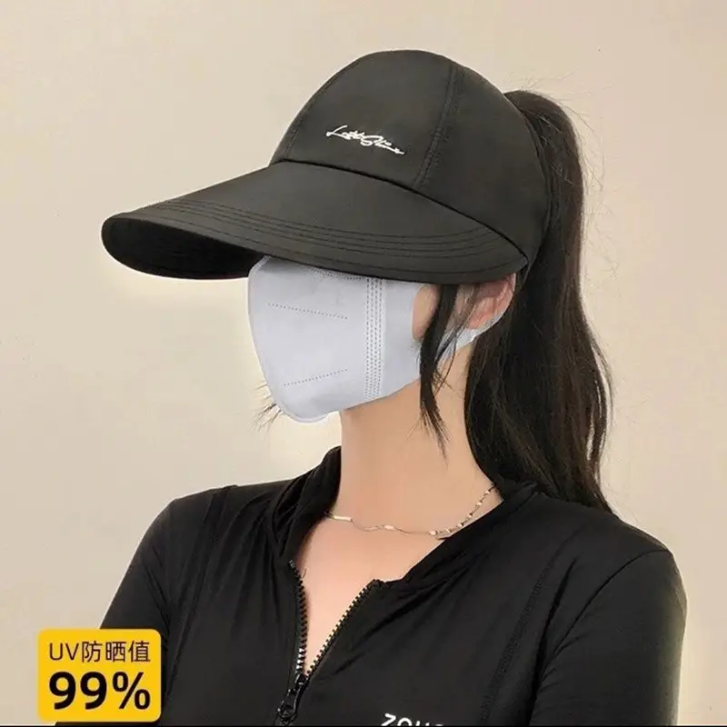 Women White Duck Cap with Long Range Logo - Image 7