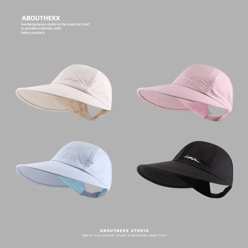 Women White Duck Cap with Long Range Logo - Image 9