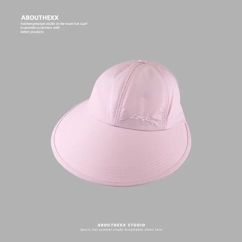 Women White Duck Cap with Long Range Logo — feature 11