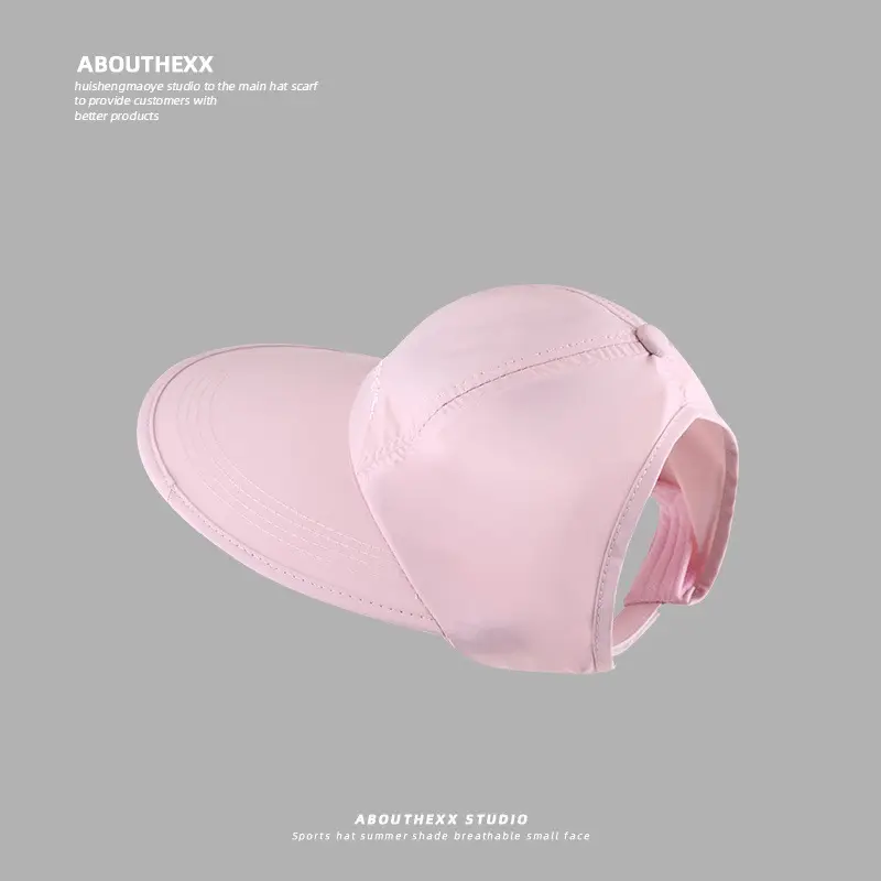 Women White Duck Cap with Long Range Logo — feature 12