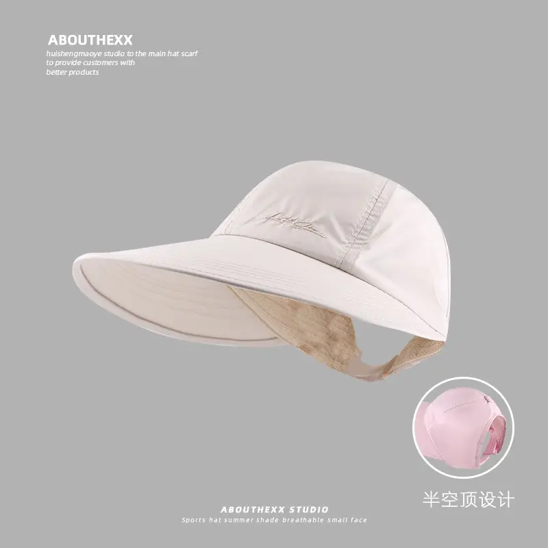 Women White Duck Cap with Long Range Logo - Image 3