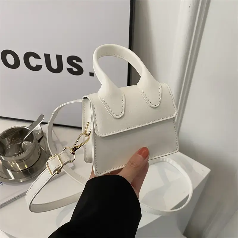 Mini Women's Beige Shoulder Crossbody Bag 2024 - Image 9