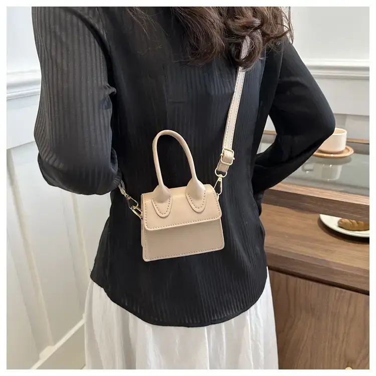 Mini Women's Beige Shoulder Crossbody Bag 2024 — feature 8