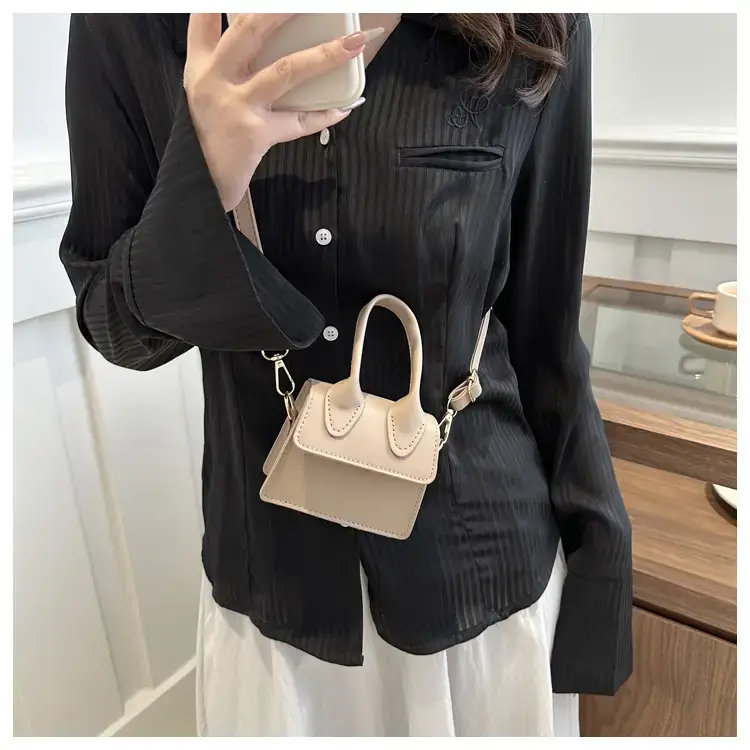 Mini Women's Beige Shoulder Crossbody Bag 2024 — feature 9