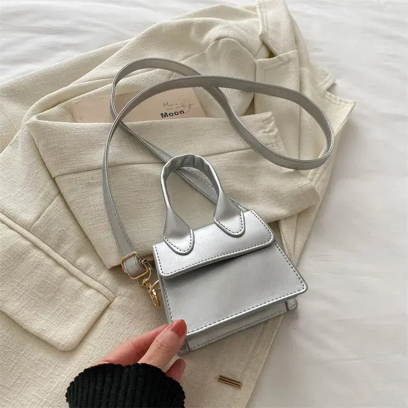 Mini Women's Beige Shoulder Crossbody Bag 2024 - Image 2