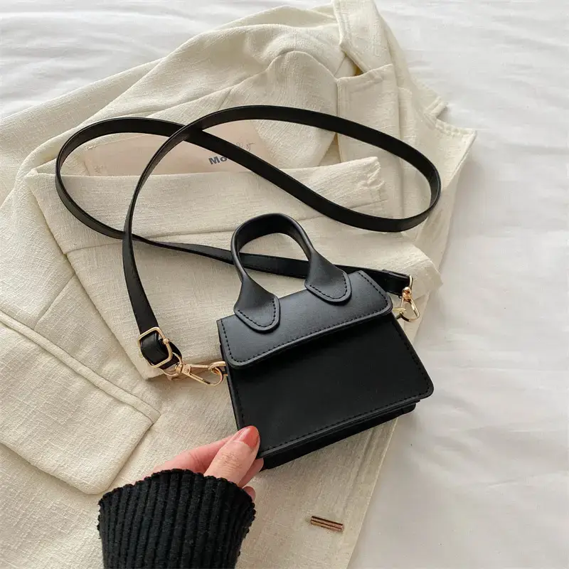 Mini Women's Beige Shoulder Crossbody Bag 2024 - Image 3