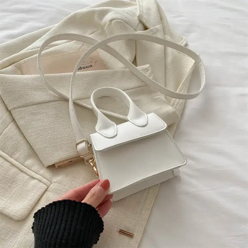 Mini Women's Beige Shoulder Crossbody Bag 2024 - Image 4