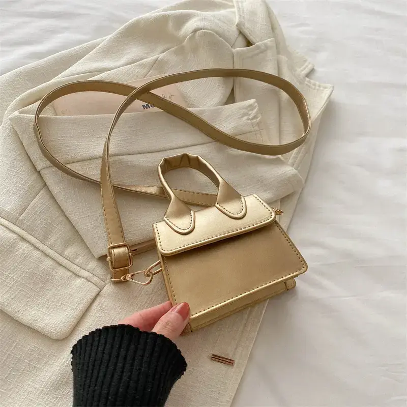 Mini Women's Beige Shoulder Crossbody Bag 2024 - Image 6