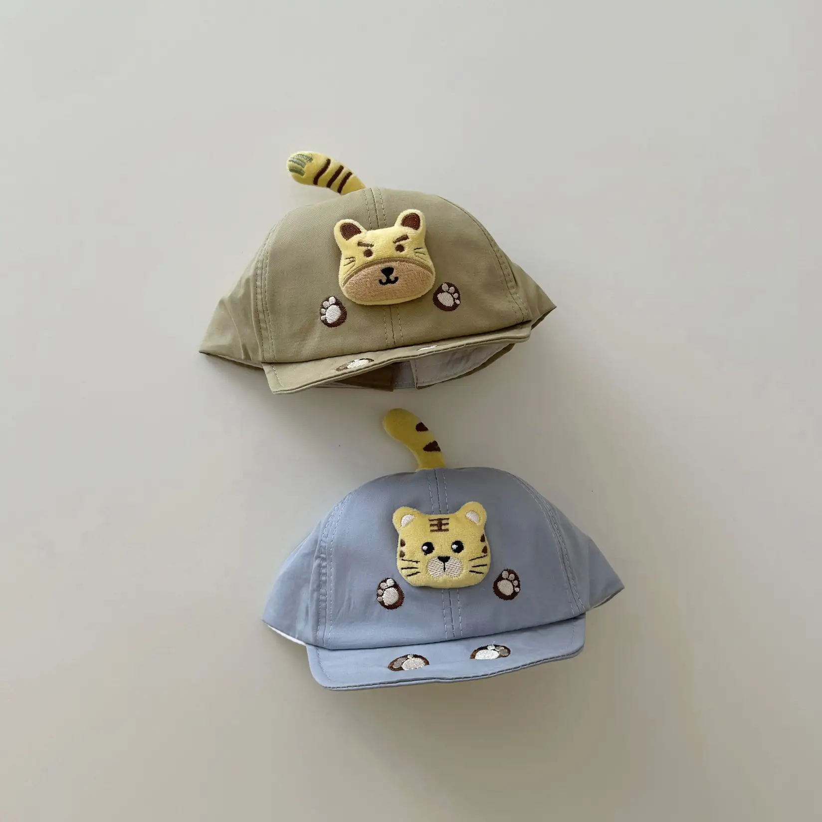 One Pan Korean Baby Cap Spring Autumn Ins Soft Eaves - Image 4