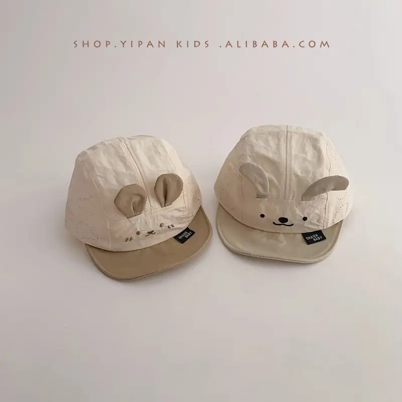 Baby Sun Hat with Bear Ears for Boys Girls - Image 4