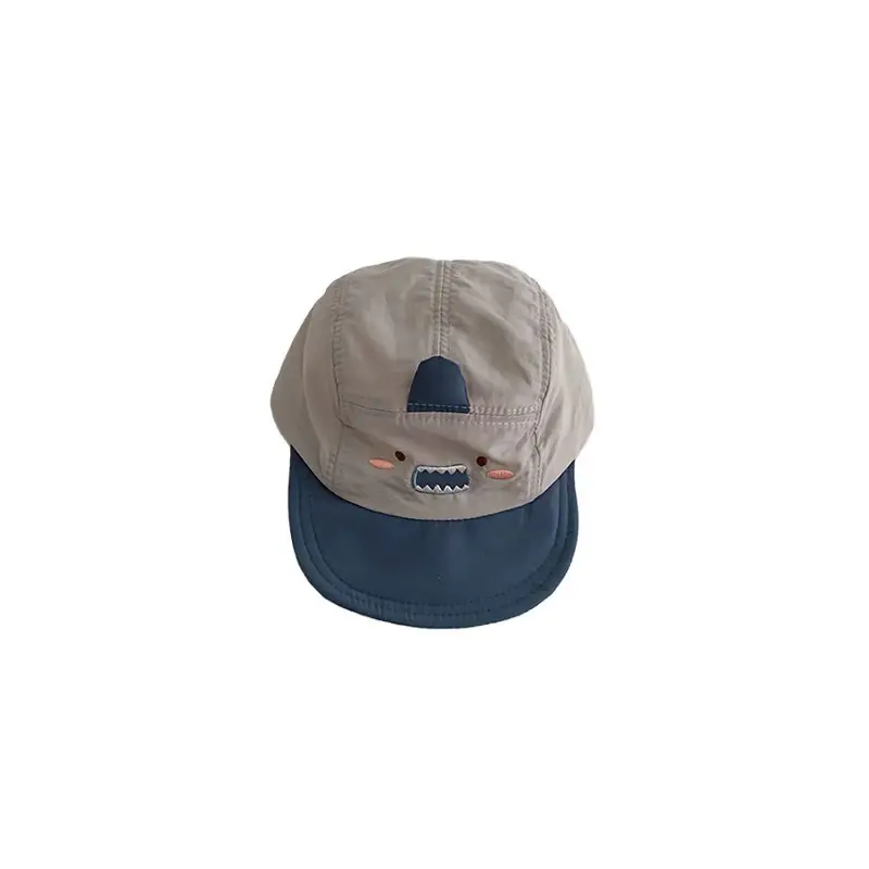 Baby Cartoon Sun Hat with Embroidery & Durable Cap