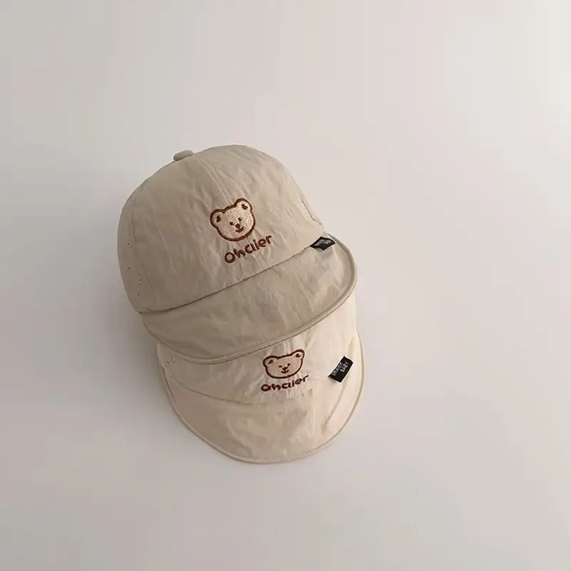 Yipang Kids Sun Hat 2025 Beige Quick-Drying - Image 6