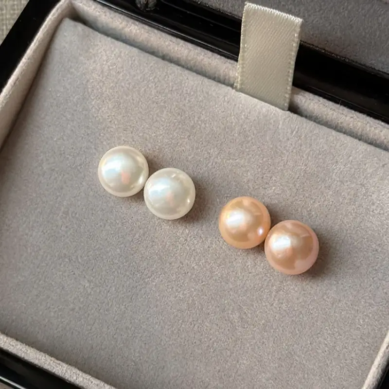 S925 Pearl Earrings Women Elegant Light Luxury 2024 - Image 5