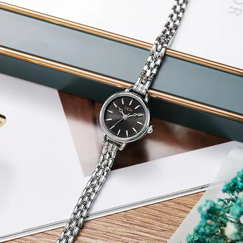 Women Korean Style Thin Band Quartz Watch