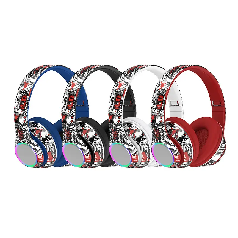 Wireless Graffiti Over-Ear Headphones Bluetooth 5.4 - Image 9