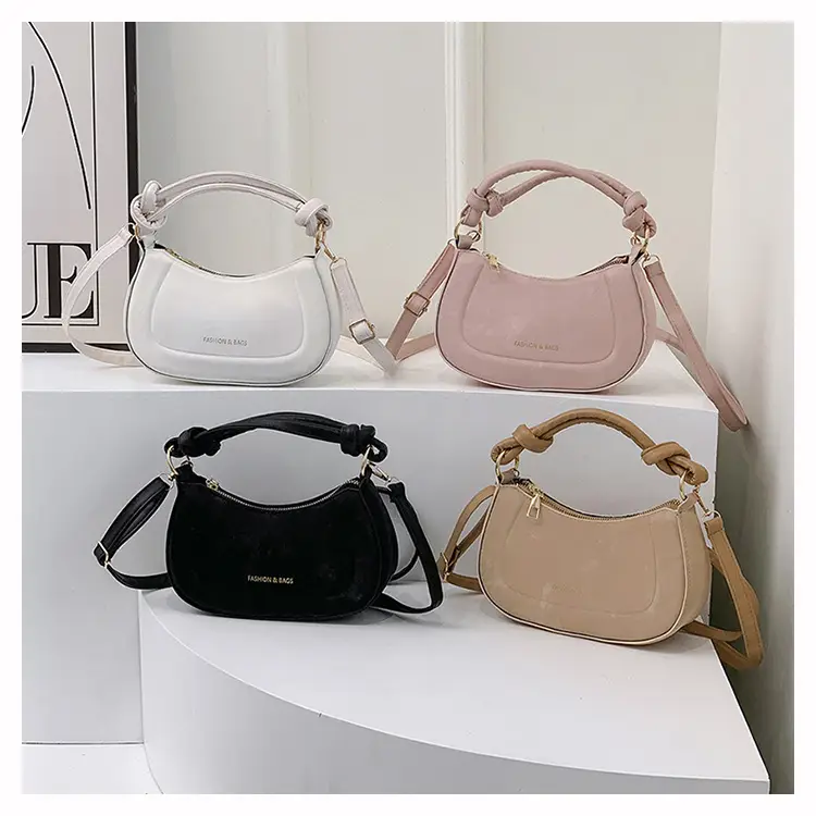 White Small Shoulder Bag for Women 2024 Spring - Image 5