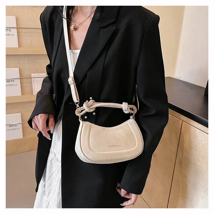 White Small Shoulder Bag for Women 2024 Spring — feature 18