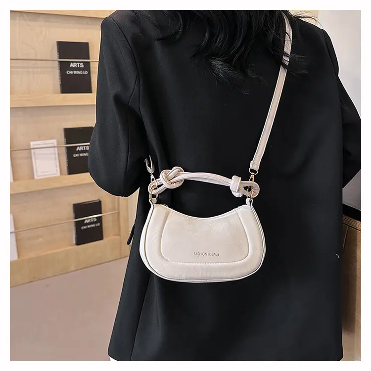 White Small Shoulder Bag for Women 2024 Spring — feature 19