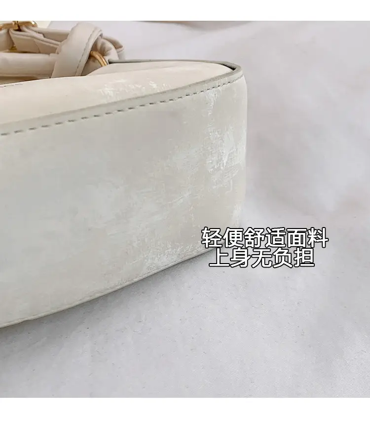 White Small Shoulder Bag for Women 2024 Spring — feature 5