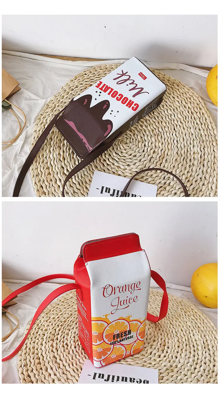 2024 Women's Magnetic Buckle Crossbody Bag Contrast Color — feature 15