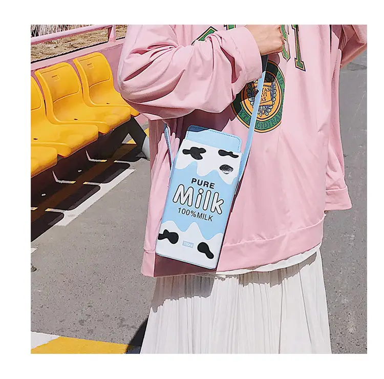 2024 Women's Magnetic Buckle Crossbody Bag Contrast Color — feature 34