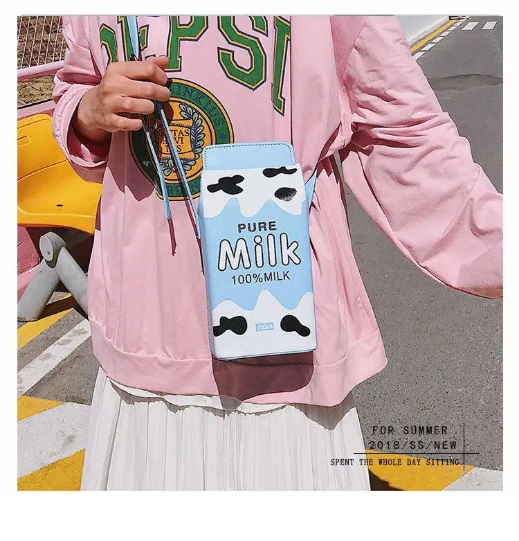 2024 Women's Magnetic Buckle Crossbody Bag Contrast Color — feature 35