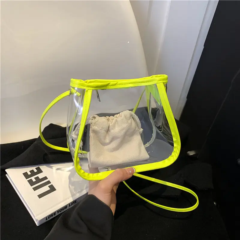 Transparent Jelly Bag for Girls Spring Summer Shoulder Sling - Image 10