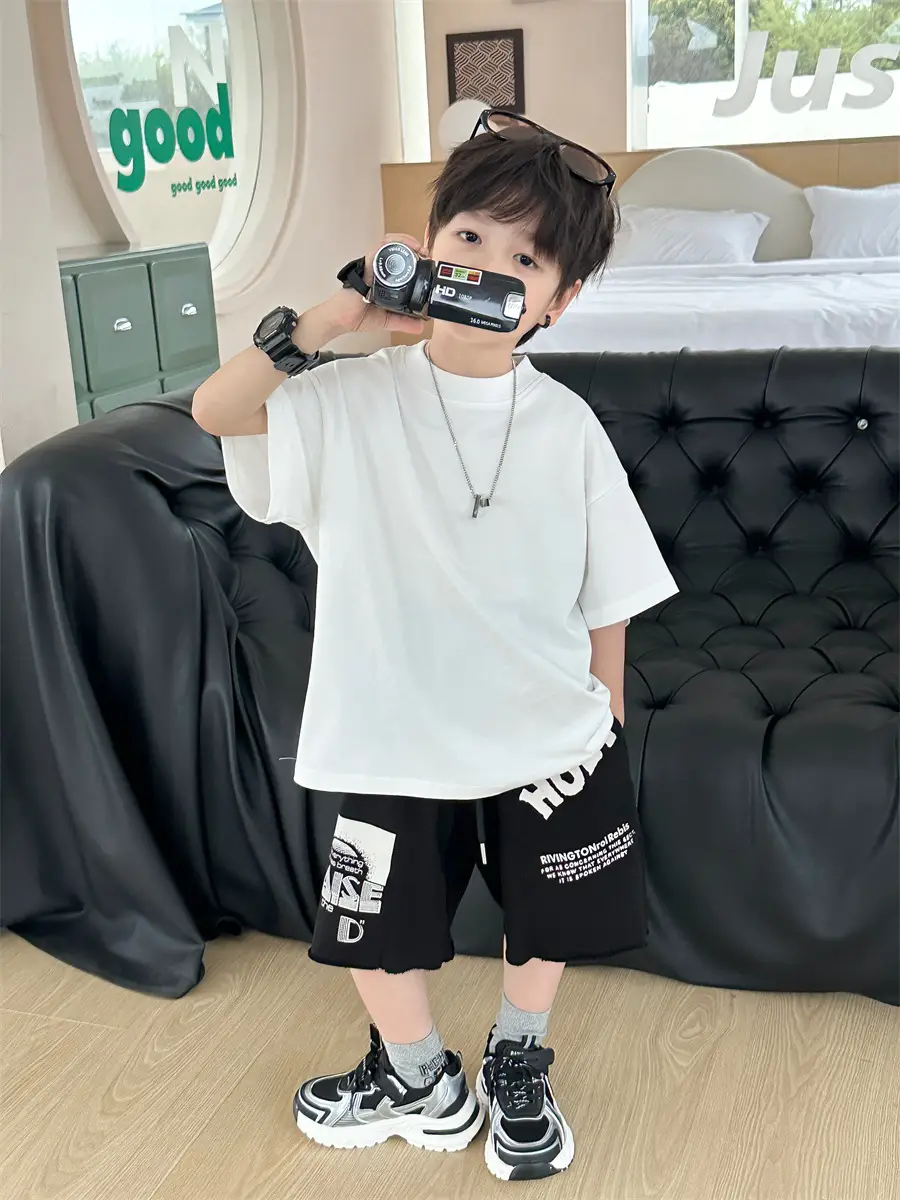 Baby Pink 2025 Summer T-Shirt for Boys