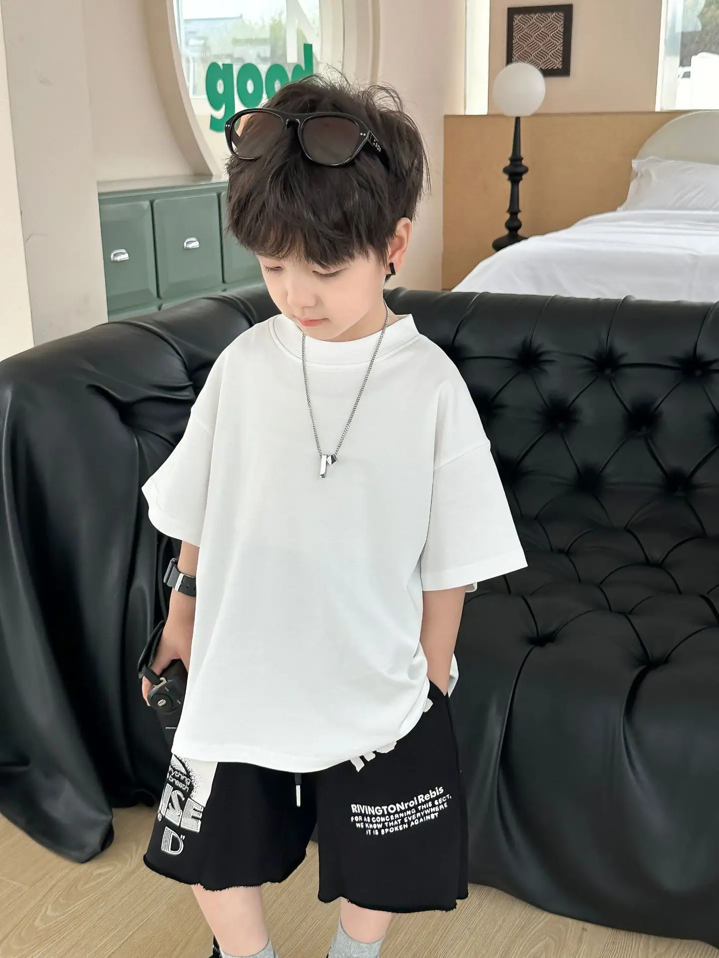 Baby Pink 2025 Summer T-Shirt for Boys — feature 14