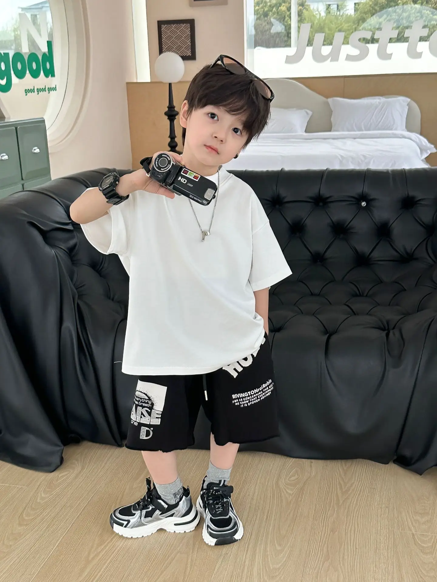 Baby Pink 2025 Summer T-Shirt for Boys — feature 15