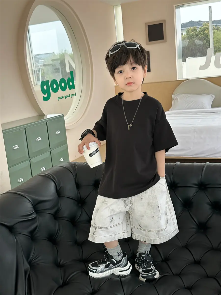 Baby Pink 2025 Summer T-Shirt for Boys — feature 20