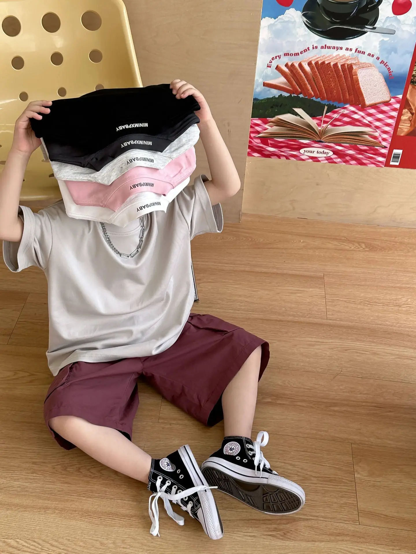 Baby Pink 2025 Summer T-Shirt for Boys — feature 23