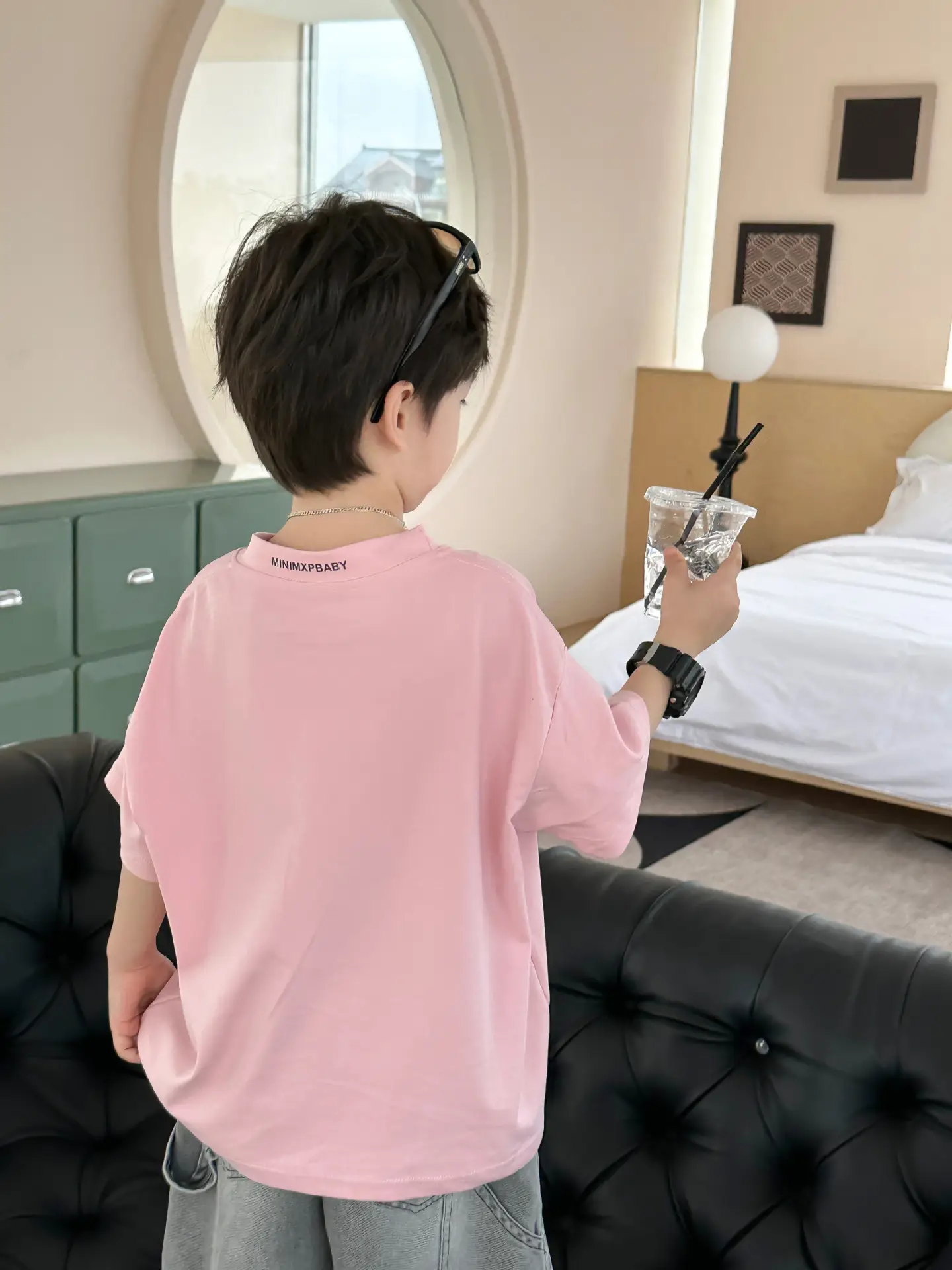 Baby Pink 2025 Summer T-Shirt for Boys — feature 27