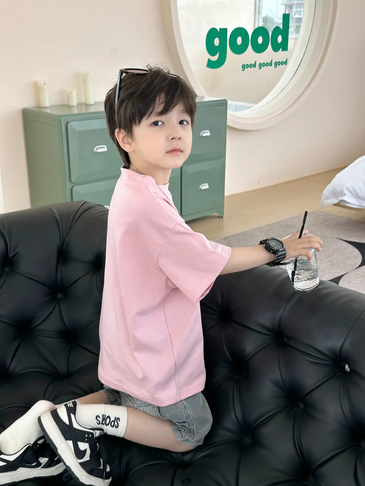Baby Pink 2025 Summer T-Shirt for Boys — feature 28