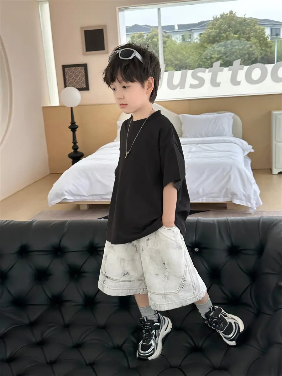 Baby Pink 2025 Summer T-Shirt for Boys — feature 33