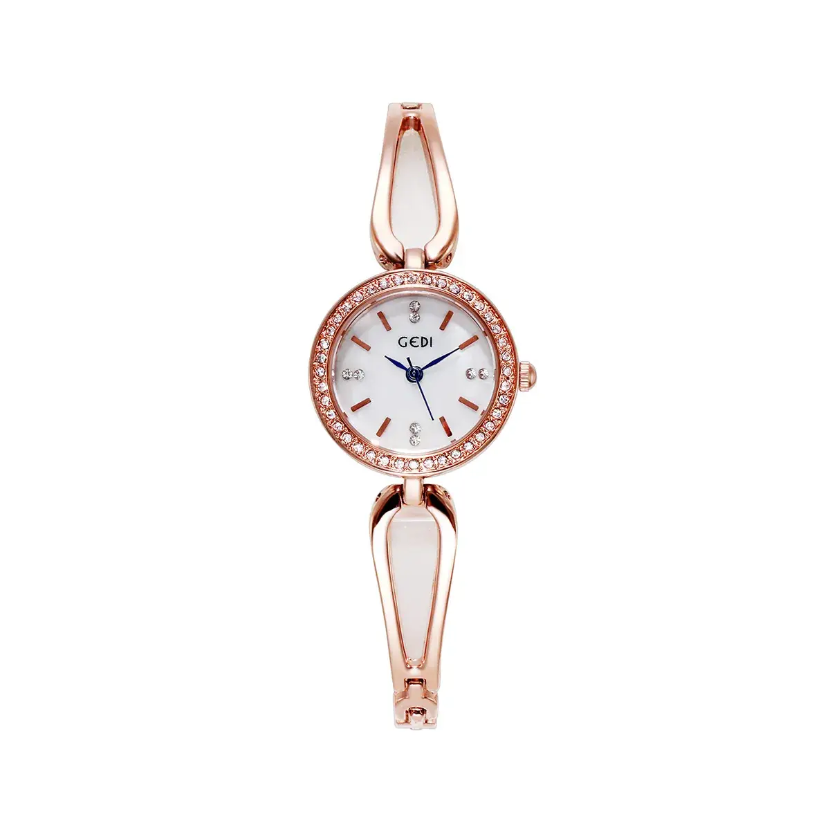 Goldie Light Diamond Studded Women's Quartz Watch - Image 8