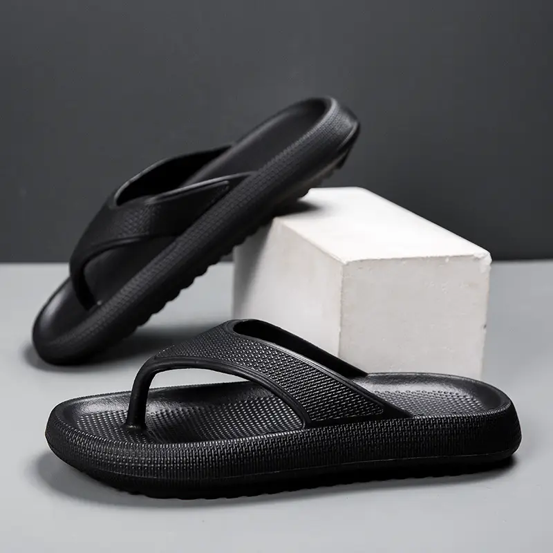 Summer Large Size Flip Flops Men's Outer Wear Flip Flops Casual Trendy Non-Slip Distinctive Fashionable Beach Sandals and Slippers - Image 5