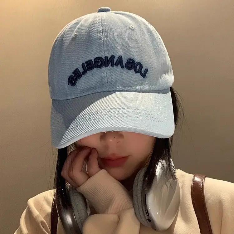 Japanese-style Denim Baseball Cap for Kids Spring Summer - Image 7