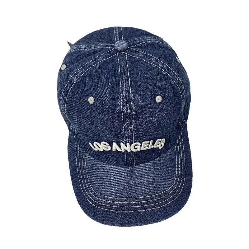 Japanese-style Denim Baseball Cap for Kids Spring Summer - Image 8