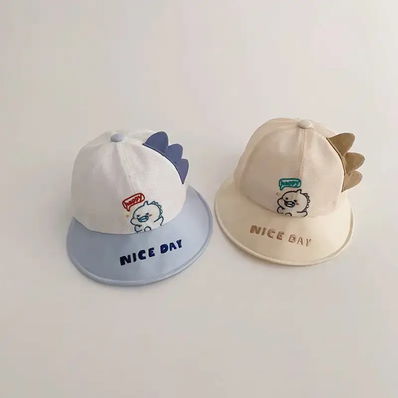 Baby Sun Hat with Net Cap for Boys Girls Large Brim - Image 3