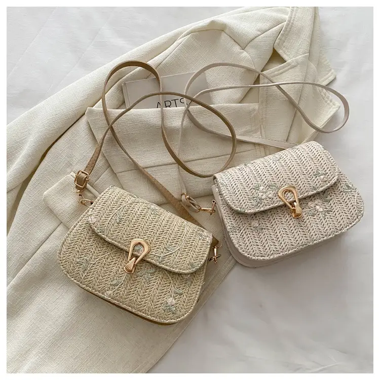 Korean Style Woven Lock Crossbody Bag 2024 — feature 19