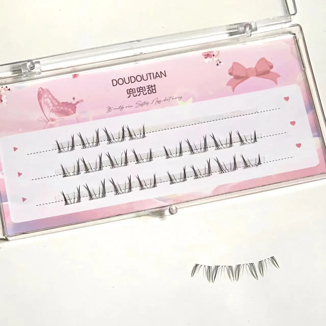 Sweet Little Rabbit Lower Eyelashes Segmented Thick — feature 14