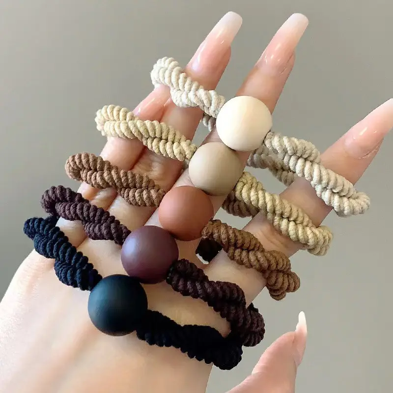 Double line beads [5 mixed colors]