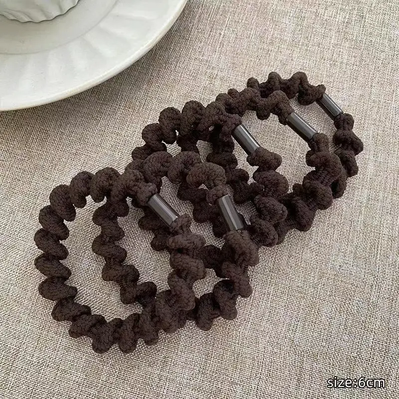 Wave hair rope [5 dark coffee]