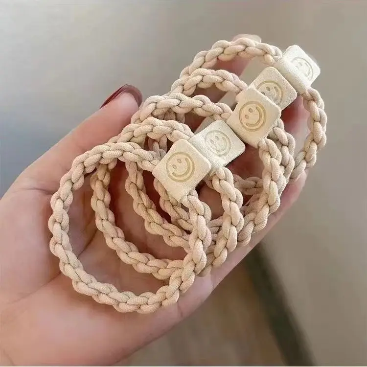 2024 New Style Braided Hair Rope with Rose Decor - Image 38
