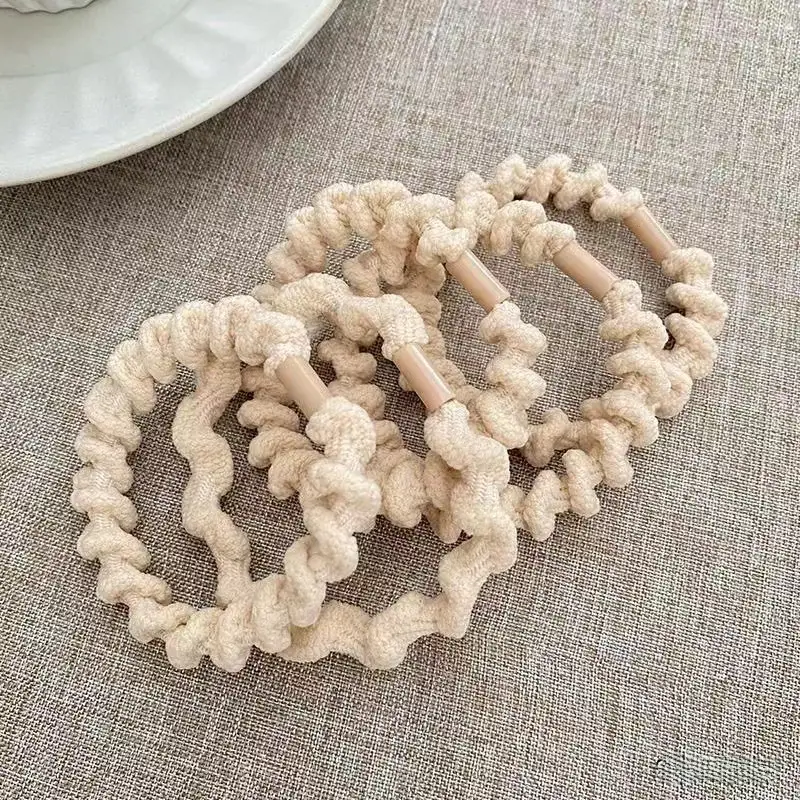 2024 New Style Braided Hair Rope with Rose Decor - Image 48