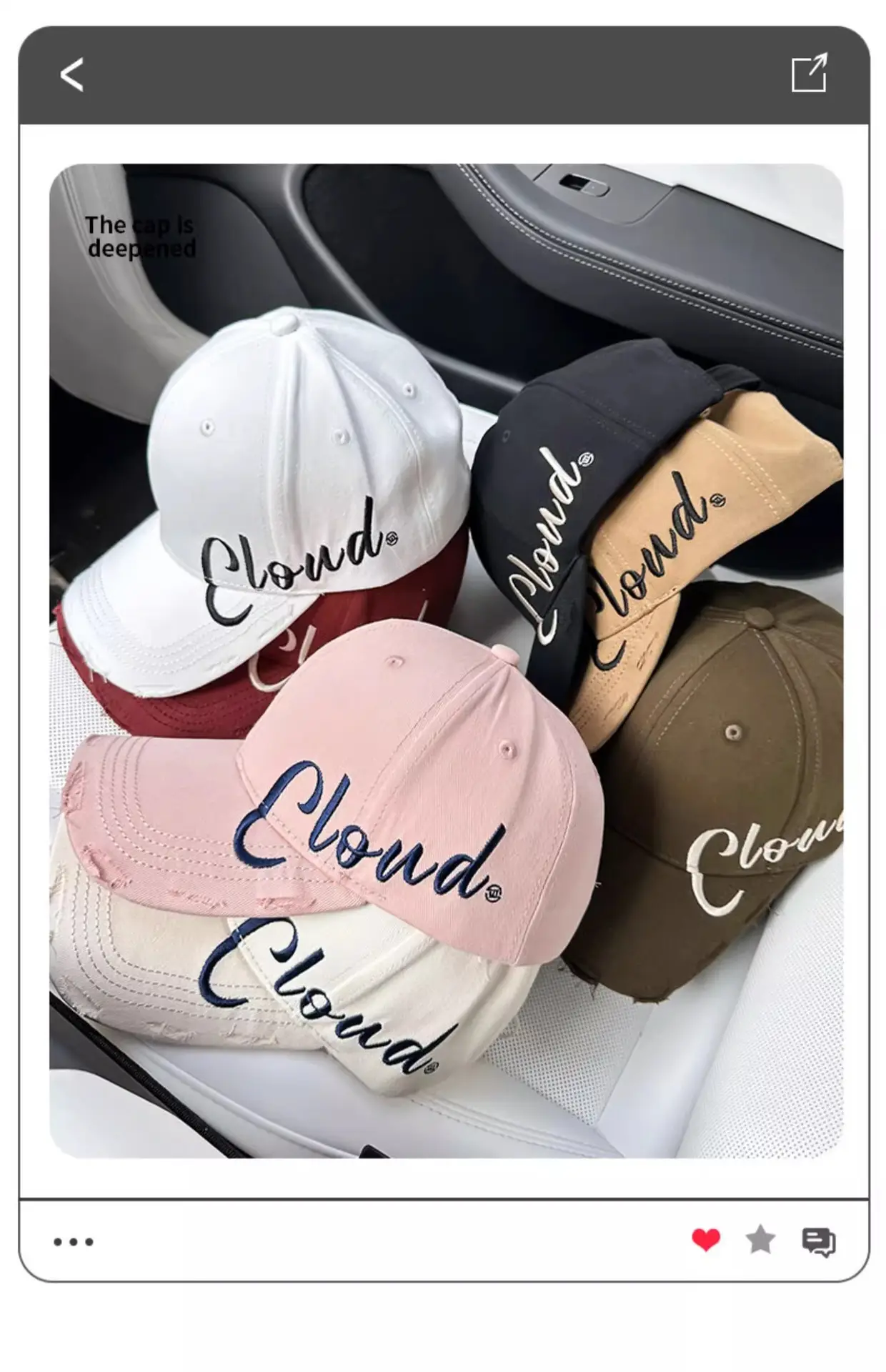 2024 New High Cranial Top Baseball Cap Wide Brim Big Face Sun Hat Women's Sunscreen Big Head Embroidered Duck Tongue Hat — feature 7