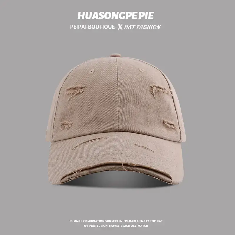 Women Black Baseball Cap Summer Retro All Match - Image 7